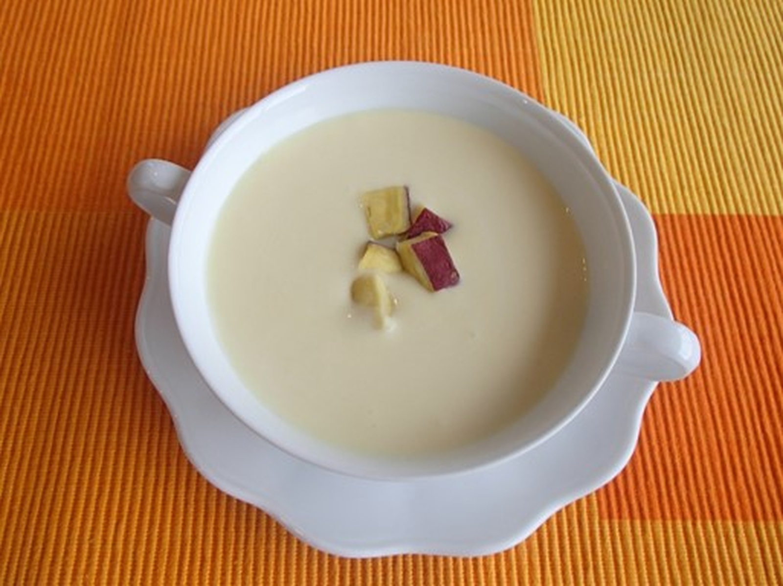 さつまいものクリームポタージュ