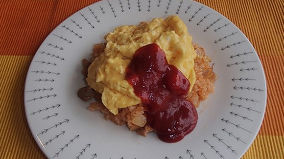 とろとろ卵のオムライス