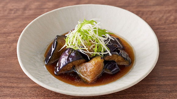 茄子の揚げびたし