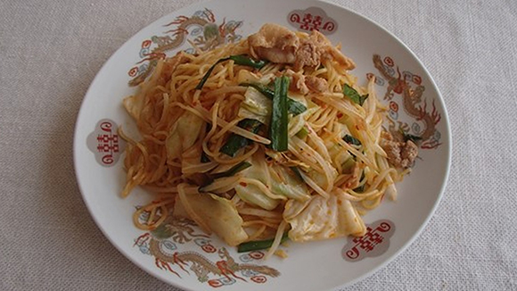 辛うま塩焼きそば