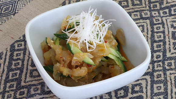 中華くらげ麻辣和え